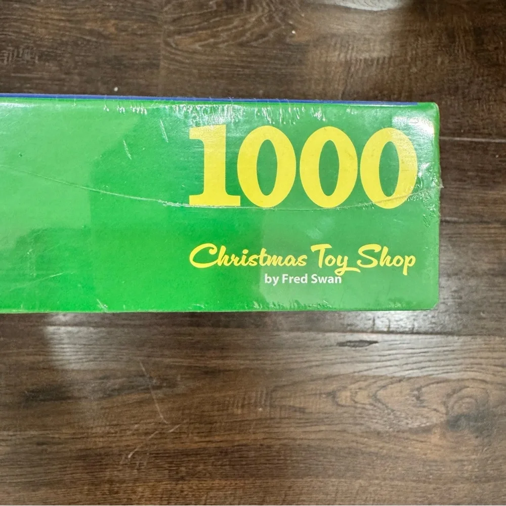 White Mountain Christmas Toy Shop Fred Swan 1000 Piece Jigsaw Puzzle‎